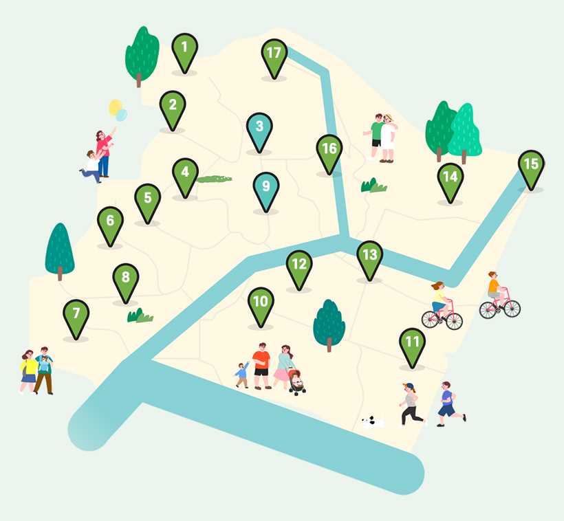 성동구 동네배움터 약도