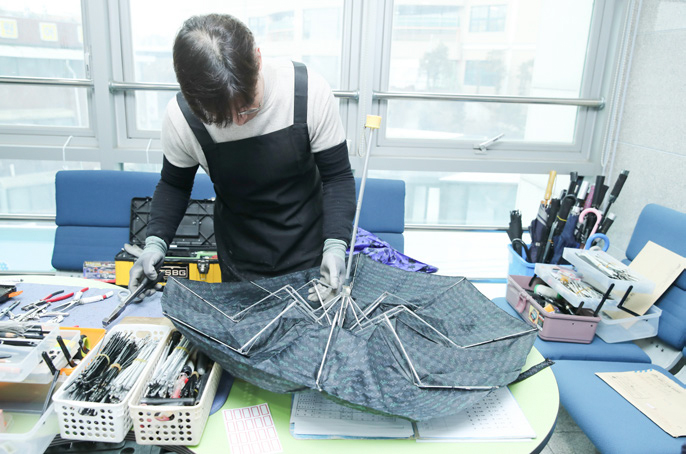 찾아가는 우산수리 서비스