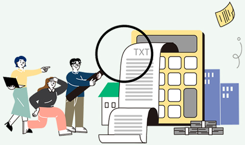 주민세 일러스트