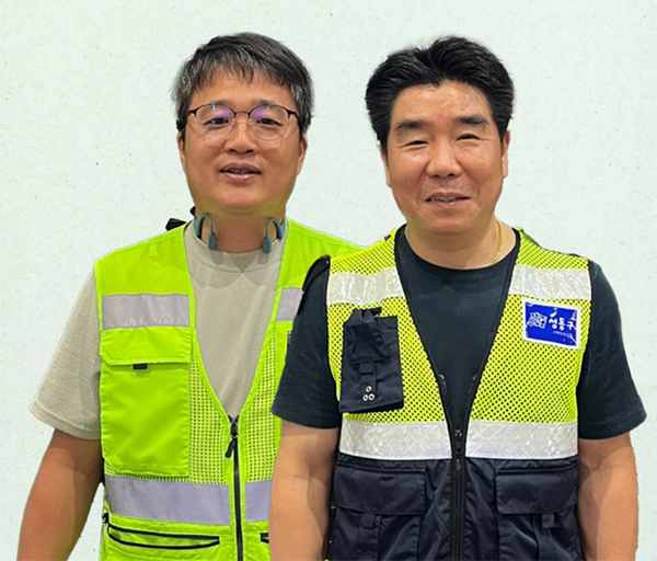 추민극 반장님, 한현창 대원님