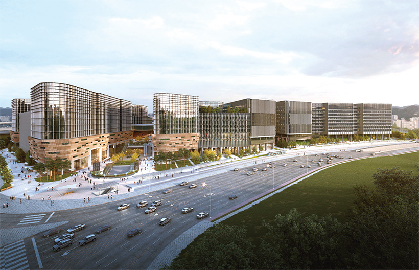 복합2블럭 조감도