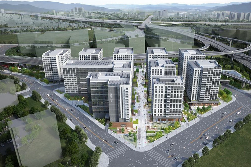 복합3블럭 조감도