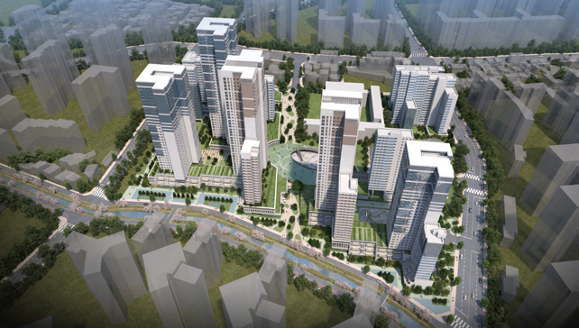 마천 2구역 1729세대