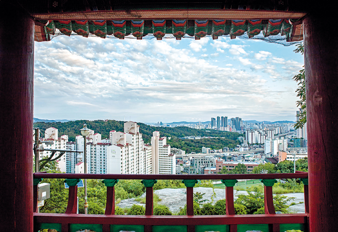 월곡정 프레임 속 풍경 _ 이재권