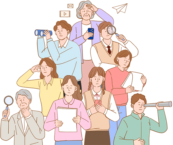 성동구 10대 뉴스 직접 선정 일러스트