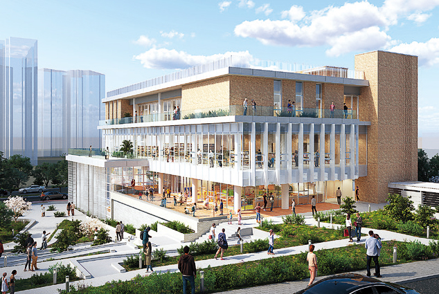 장위 문화공원도서관