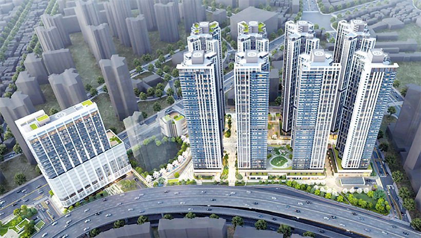 신월곡 1구역 조감도