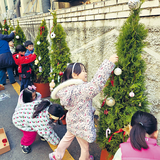 주민이 함께 만든 크리스마스 골목