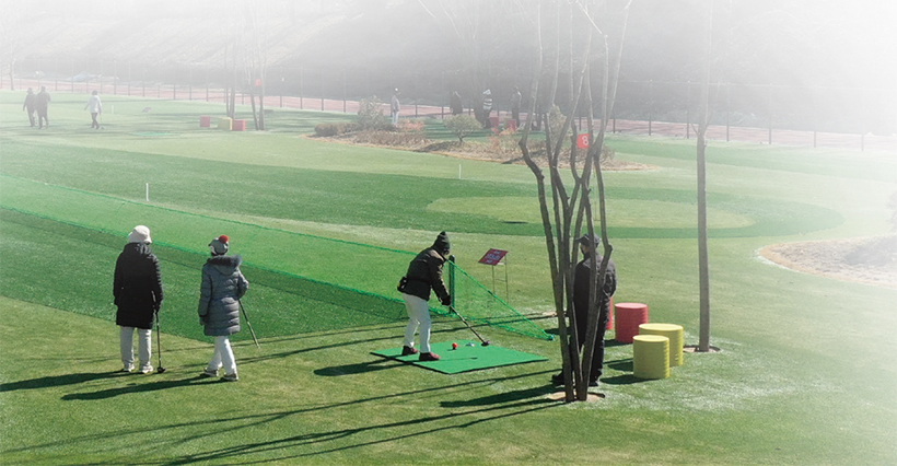 잠실유수지 파크골프장