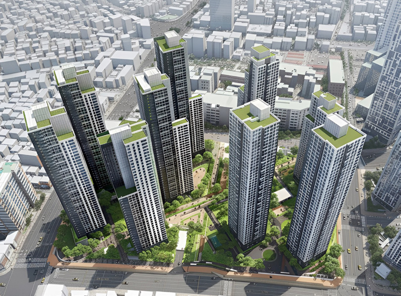 자양5구역 조감도