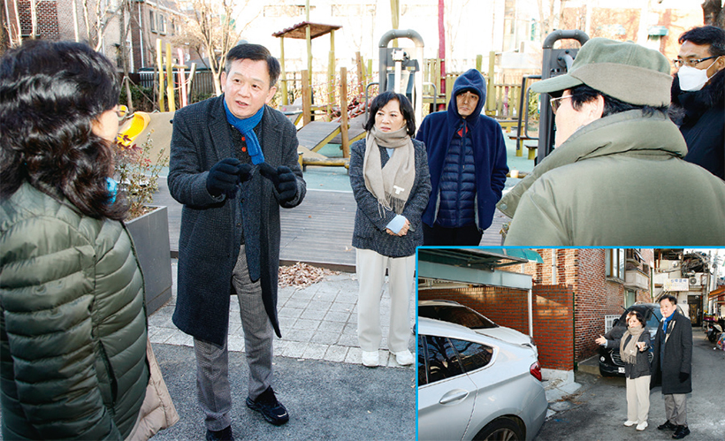 신당동 2마을 마당 방문