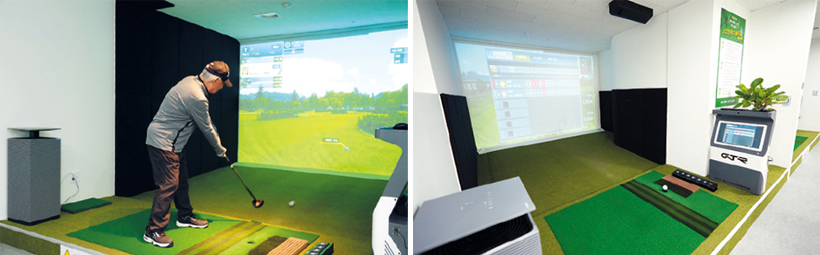 성북 석계역 스크린 파크골프장