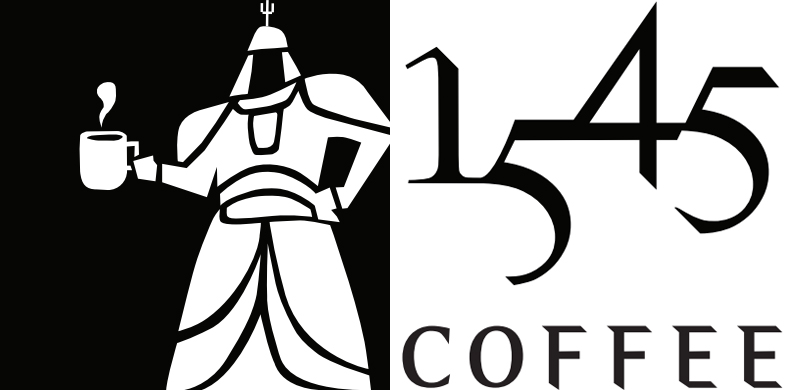 1545 COFFEE 로고