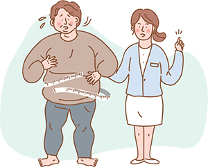 대사증후군 일러스트