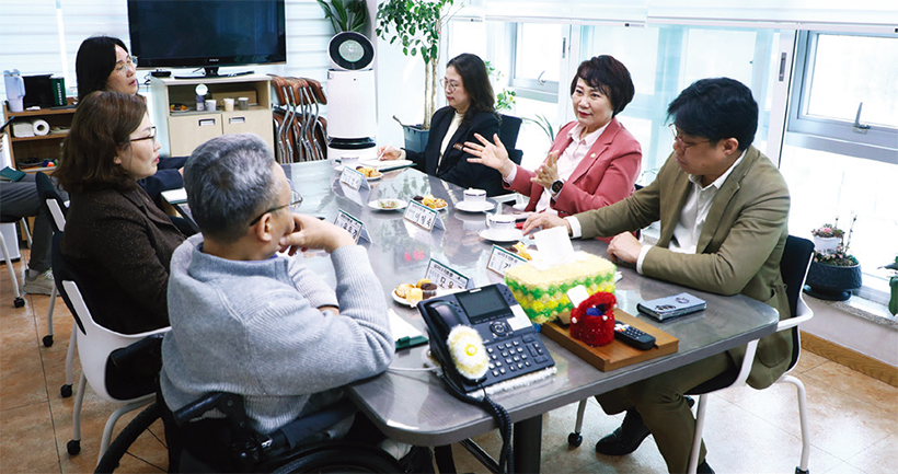 동 주민센터 현장방문