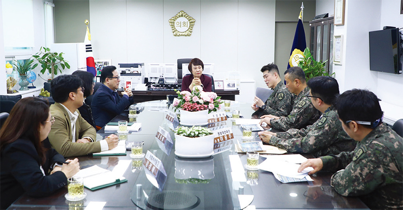육군 제6019부대 2대대와 안보 협력 간담회