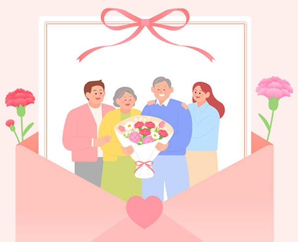 어버이날 행사 일러스트