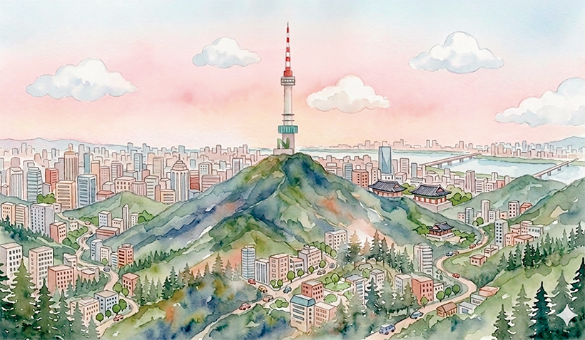 남산 그림