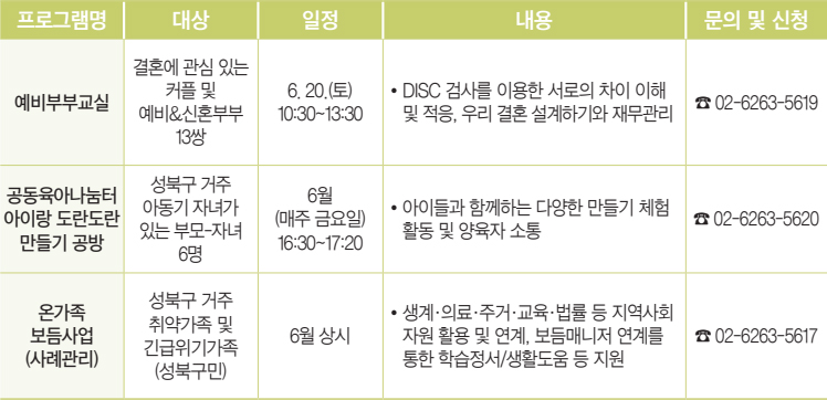 프로그램 안내