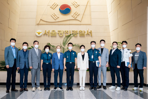’22년 광진경찰서 방문