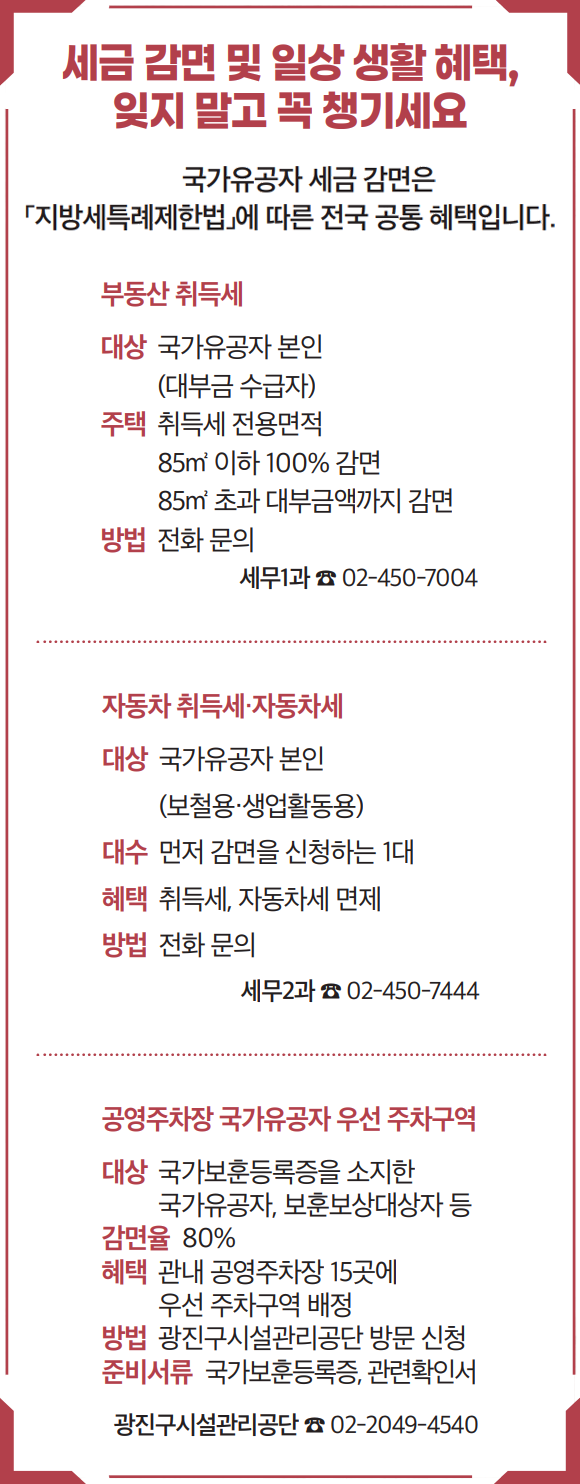 세금 감면 및 일상 생활 혜택, 잊지 말고 꼭 챙기세요