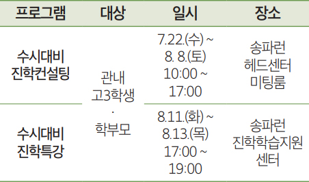 프로그램 안내