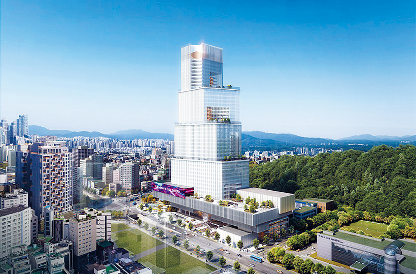 서초구청사 조감도