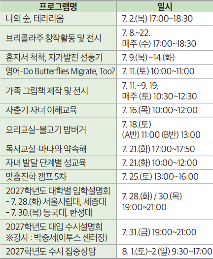 프로그램 안내