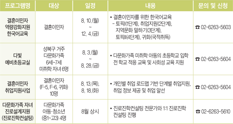 프로그램 안내