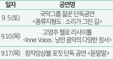 공연안내