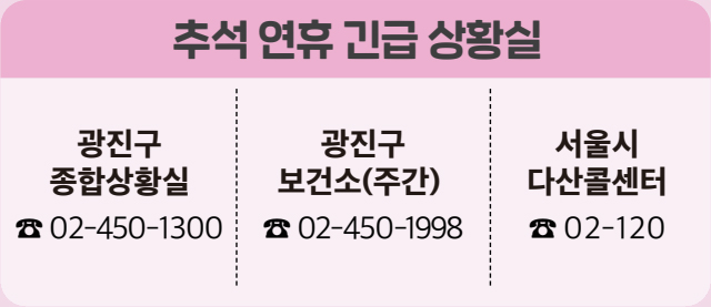 추석 연휴 긴급 상황실