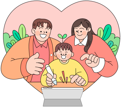 학부모 아카데미 일러스트