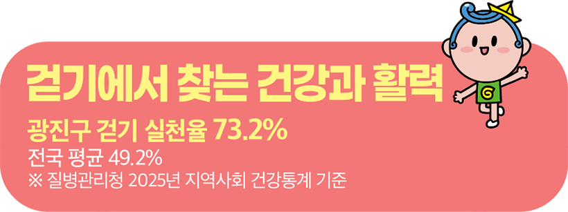 걷기에서 찾는 건강과 활력