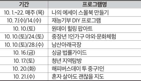 프로그램 안내