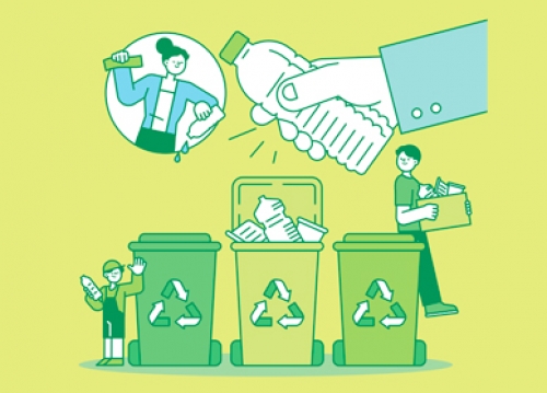 지구를 위한 한걸음, 분리배출 실천!