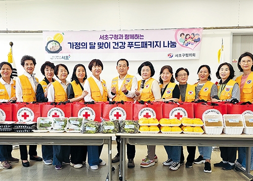 서초구 동 적십자 봉사활동 확대