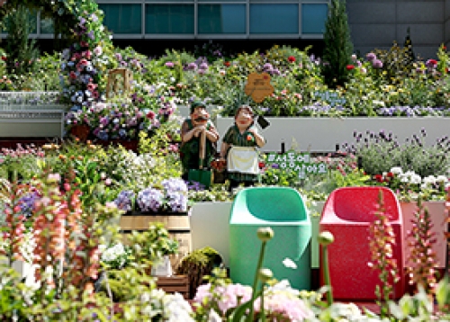 문만 열면 만나는 정원, 문만 열면 누리는 행복!