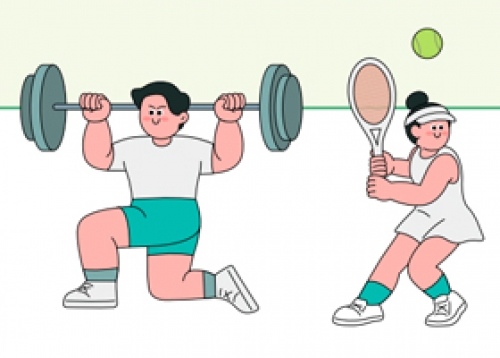 오운완(오늘도 운동 완료)