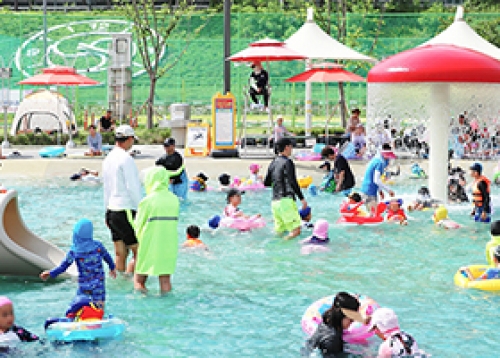 시원한 물속으로 풍덩! 살곶이·어린이꿈공원 물놀이장 개장