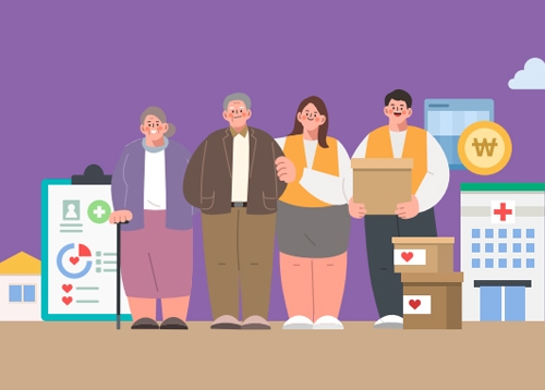 지금 사는 곳에서 필요한 돌봄을 한번에!