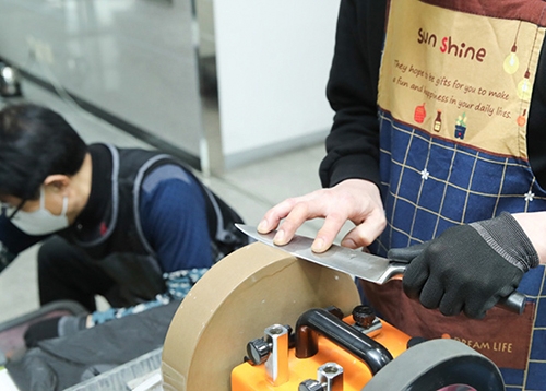 상반기 「찾아가는 칼갈이·우산수리 서비스」 실시, 「종이팩 무인회수기」 이용 안내 등