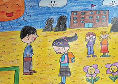 4월의 그림 캠페인 “서로 인사해요”