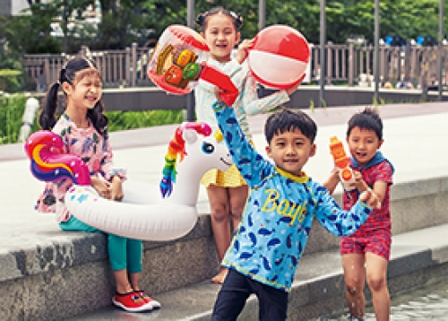 [송파 이슈] 와, 여름이다! 성내천 물놀이장 재개장