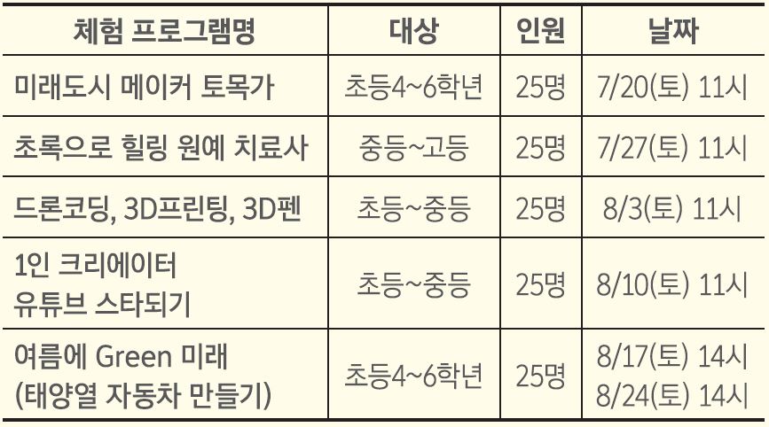 프로그램 안내